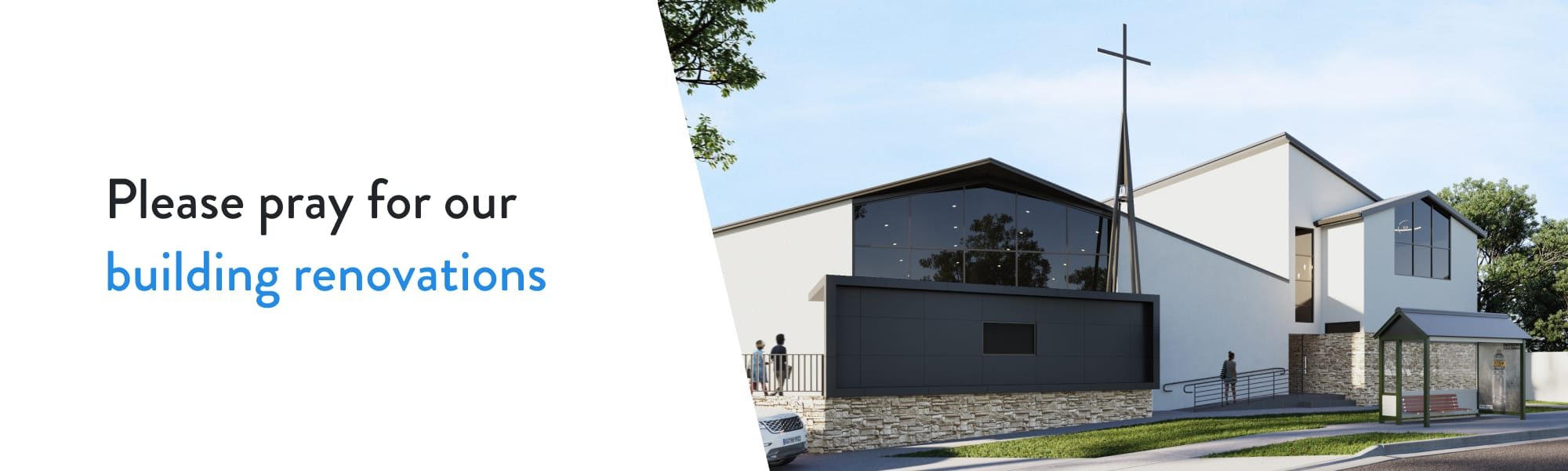 Please pray for our building renovations